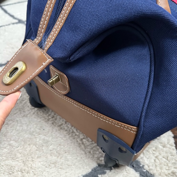 Tommy Hilfiger Navy Men's Tote Bag with wheels - Picture 3 of 16